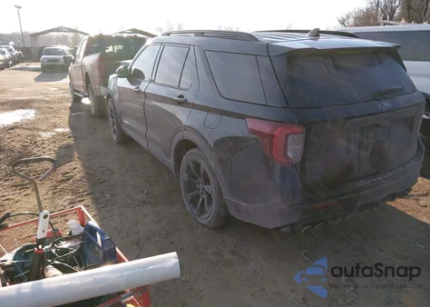 2020 Ford Explorer St from USA, damaged, VIN 1FM5K8GC7LGB68532